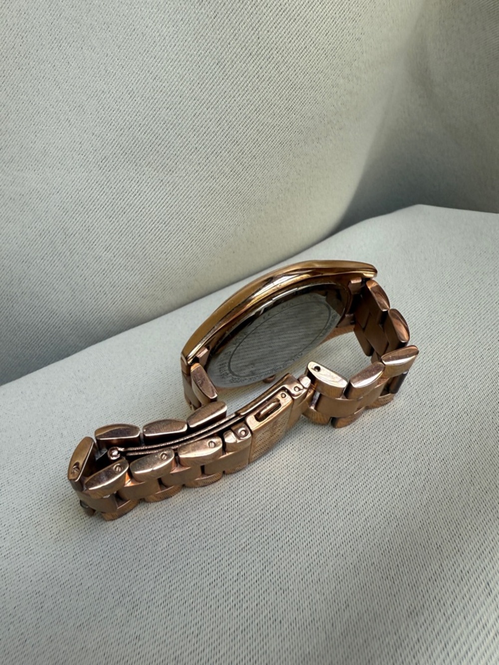 Michael Kors Rose Gold-Tone Patterned Face Wristwatch - Picture 2 of 3